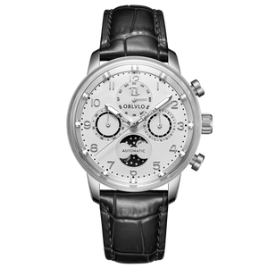 Best Luxury OBLVLO IM MUT-MP Moon Phase Style Automatic Watch for Men
