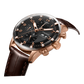 Affordable Luxury Rose Gold Chronograph Automatic Pilot Watch For Men - Oblvlo Design IM-MU PBB
