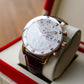 Affordable Luxury Men Pilot Chronograph Rose Gold Watches - Oblvlo Design IM-MU PWW