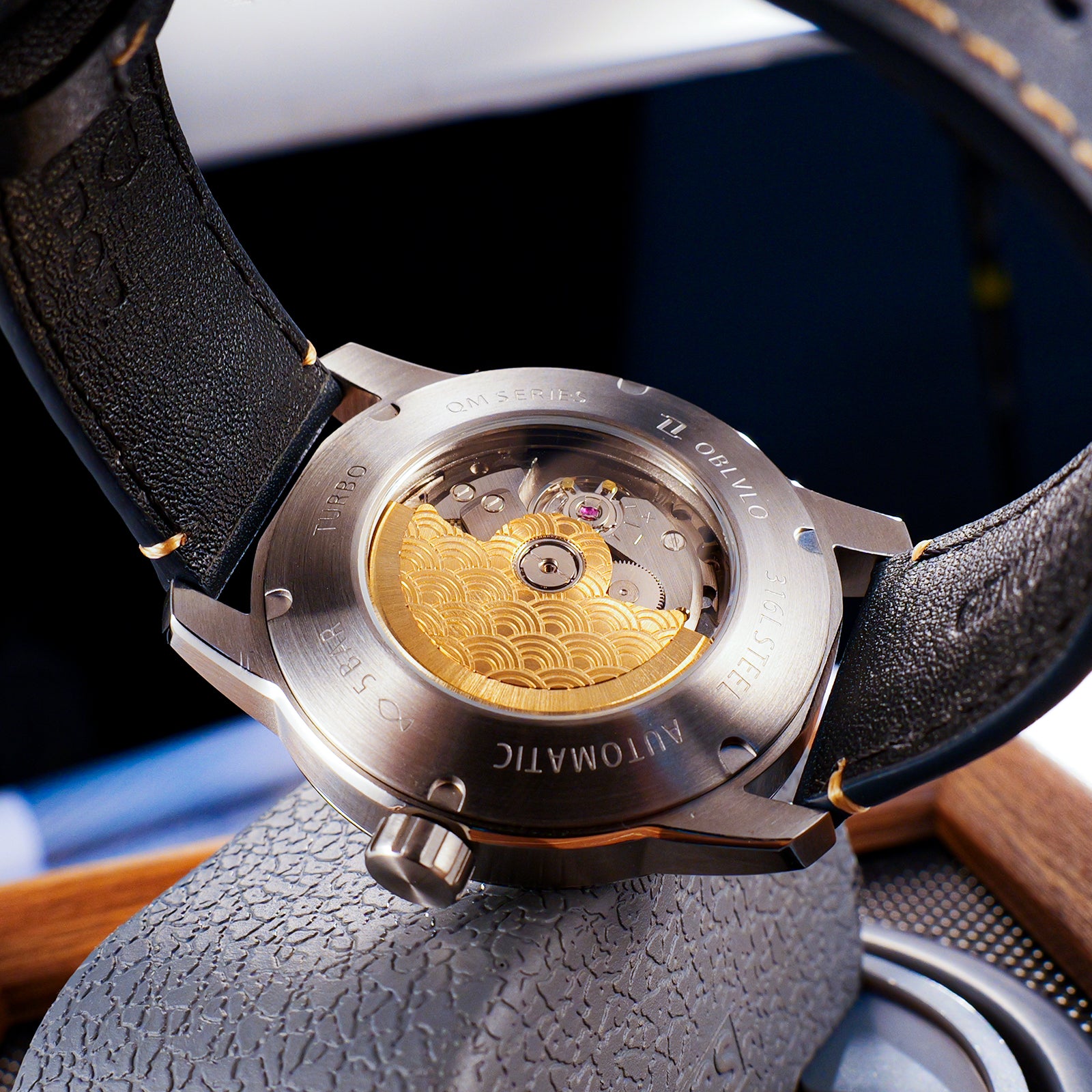 Best Mens Luxury Unique Eagle Owl Eyes Automatic Watch - OBLVLO JM-EAG