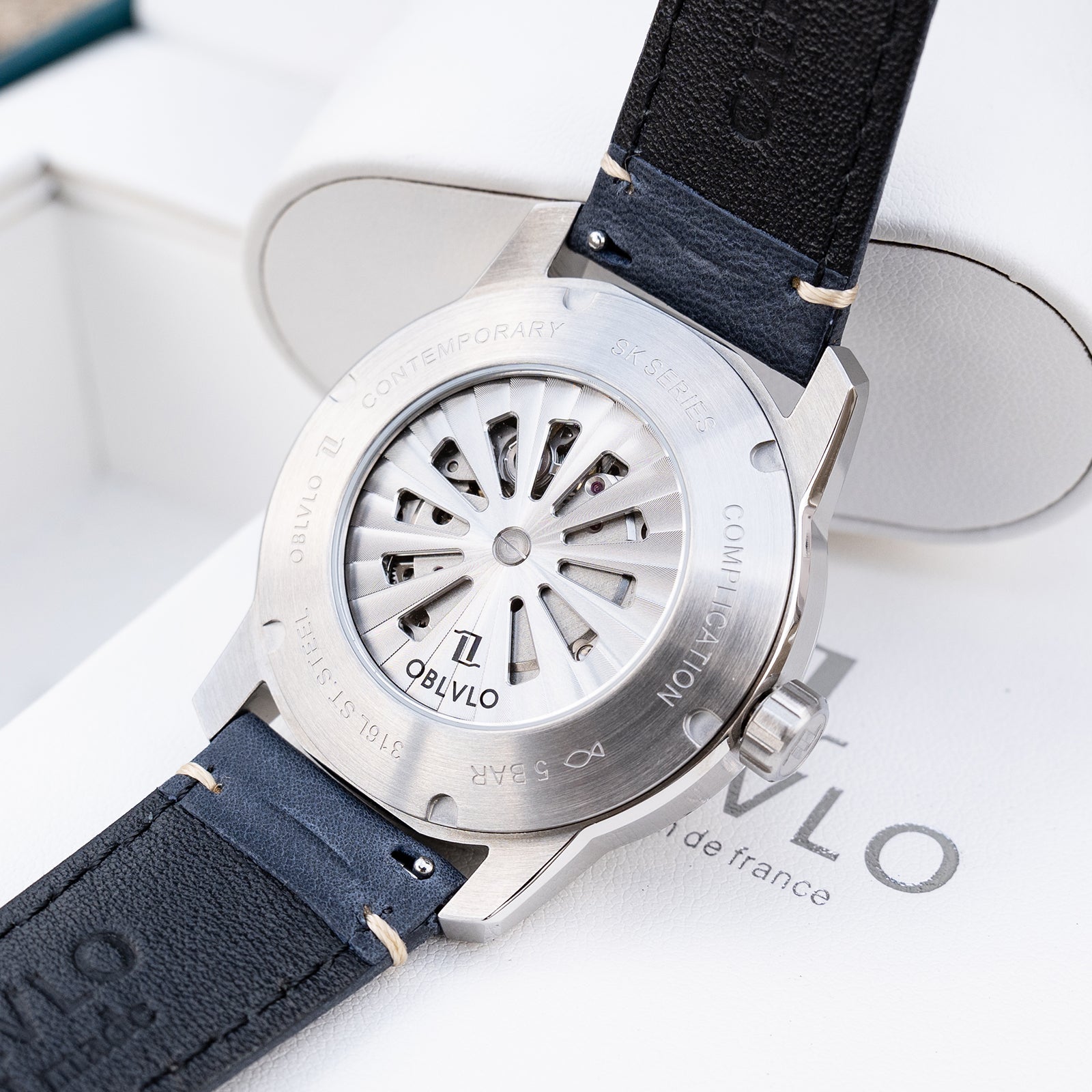OBLVLO JM-Eagle - Orologio meccanico da uomo con movimento automatico trasparente e movimento automatico, con luce notturna super blu, Jm-aquila-ylll, Militare OBLVLO JM-Eagle - Orologio meccanico da uomo con movimento automatico trasparente e movimento automatico, con luce notturna super blu, Jm-aquila-ylll, Militare