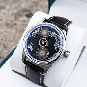 OBLVLO JM EARTH Series Men's Watches - Unique Dress Automatic Watches