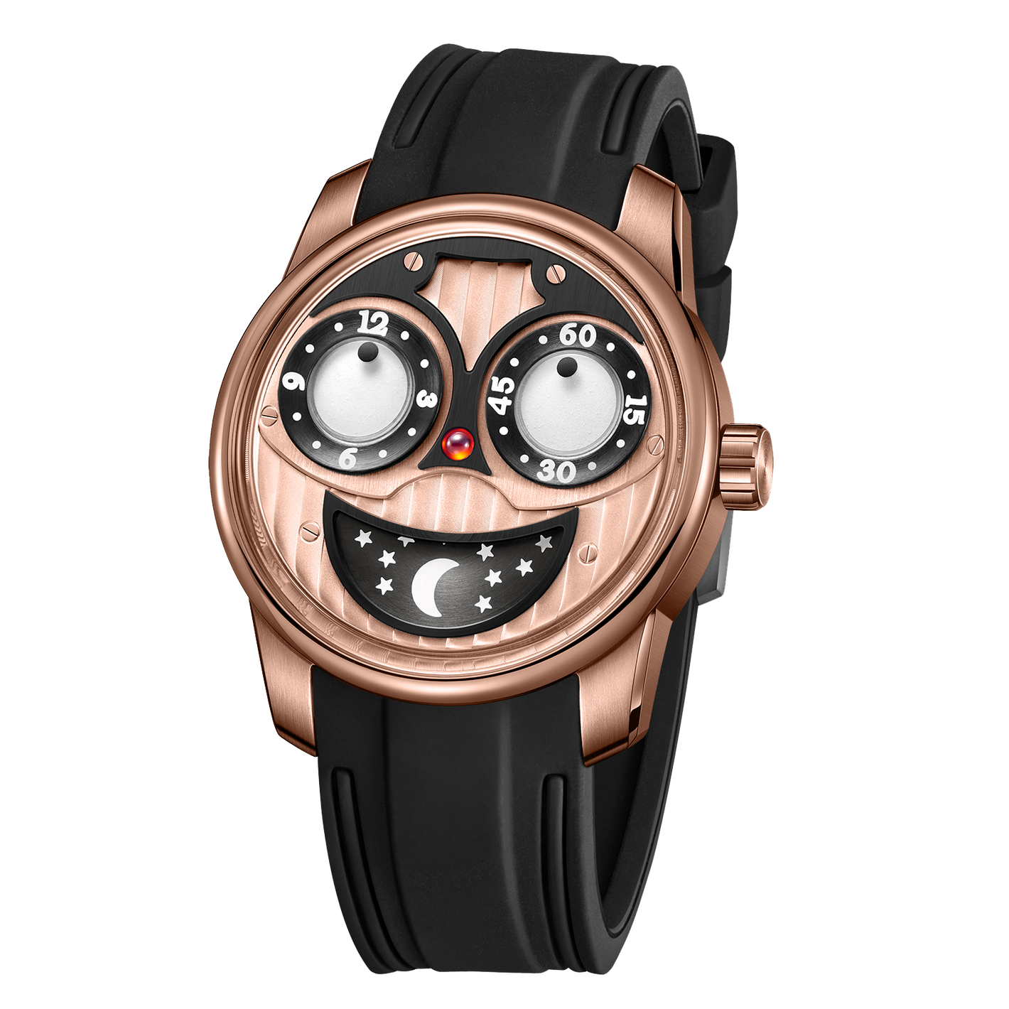 Affordable Luxury Clown Mechanical Rose Gold Watches For Men -Oblvlo SK-JM Series