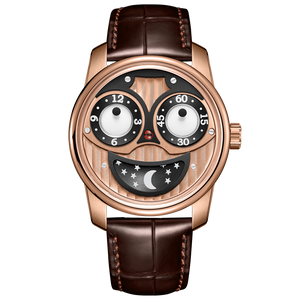 Oblvlo SK-JM-Serie Coole einzigartige Joker-Automatikuhren aus Roségold zu verkaufen