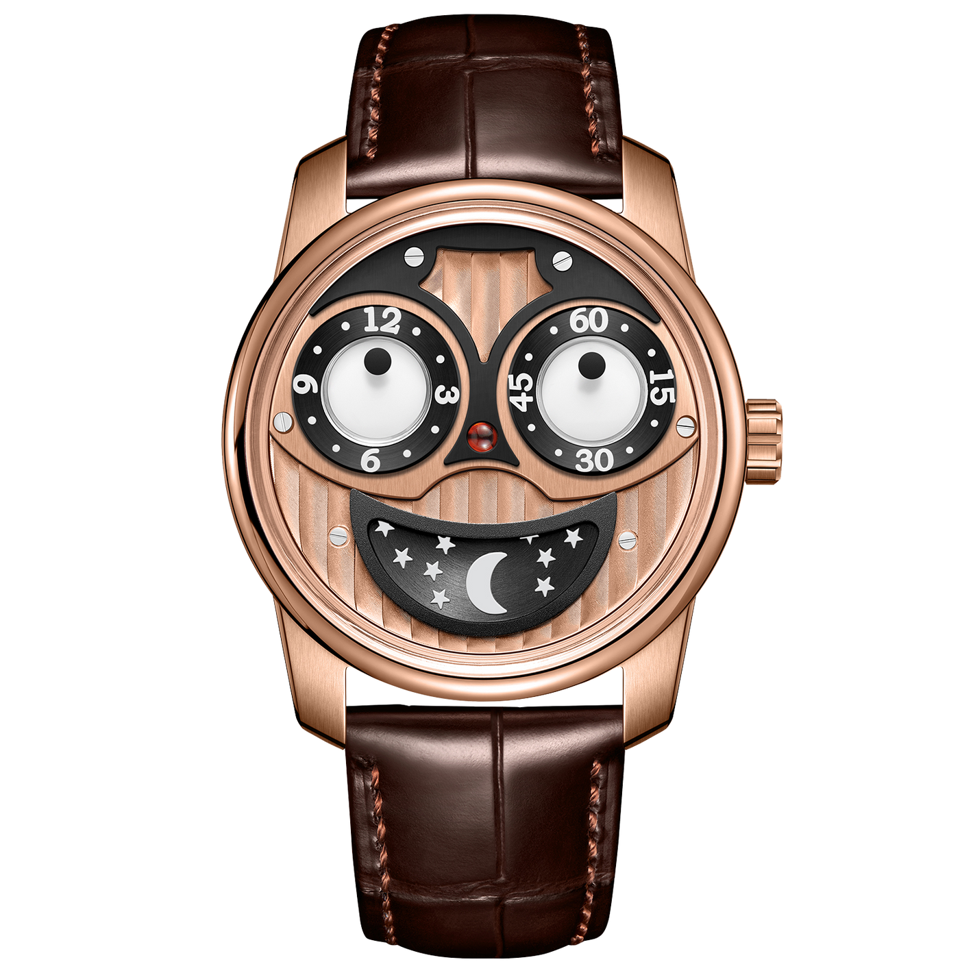 Oblvlo SK-JM Series Cool Unique Joker Automatic Rose Gold Watches For Sale