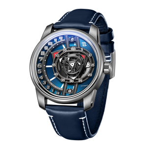 Luxury Men's Automatic Unique Skeleton Watch - OBLVLO JM ROTOR Series