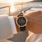 42mm Men Rotary Engine Style Watch - Rose Gold OBLVLO JM ROTOR Miyota 8215 Movement Jump Hour Automatic Watch