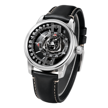 OBLVLO JM ROTOR Series - Mens Unique Skeleton Automatic Watches