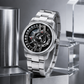 OBLVLO JM ROTOR Series - Mens Unique Skeleton Automatic Watches