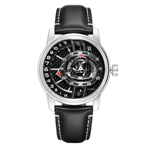 Luxuriöse Herren-Automatikuhr mit einzigartigem Skelett aus Karbonfaser – OBLVLO JM ROTOR-Serie