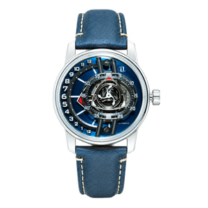Luxuriöse, automatische Herren-Skelettuhr – OBLVLO JM ROTOR-Serie