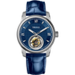 Affordable Luxury Mens Blue Dial Tourbillon Dress Watches - OBLVLO JM-TB