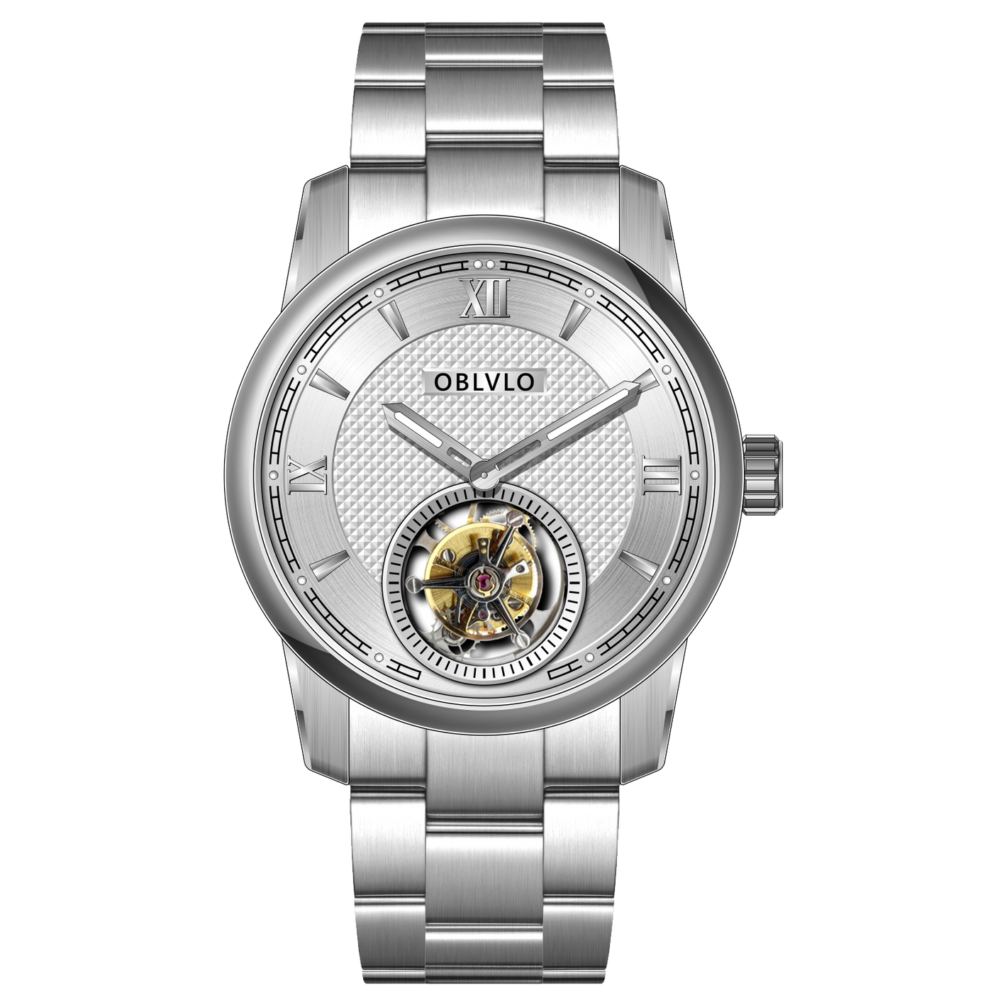 Best Affordable Tourbillon Self-Winding Automatic Watches Under $700 - OBLVLO JM-TB Watch For Mens