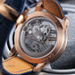 BLVLO KM Series Men's Unique Automatic Skeleton Rose Gold Watches