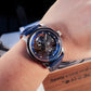 Best Luxury Blue Dial Skeleton Automatic Watches - BLVLO KM-YLBL