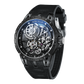 Black PVD Oblvlo LM Series - Luxury Automatic Watches For Men
