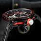 Best Cool Luxury Automatic Black PVD Watch Under $500 - Oblvlo LMS BRB