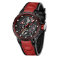 Best Affordable Luxury Skeleton Automatic Black PVD Watch Under $500 - Oblvlo LMS-BRR