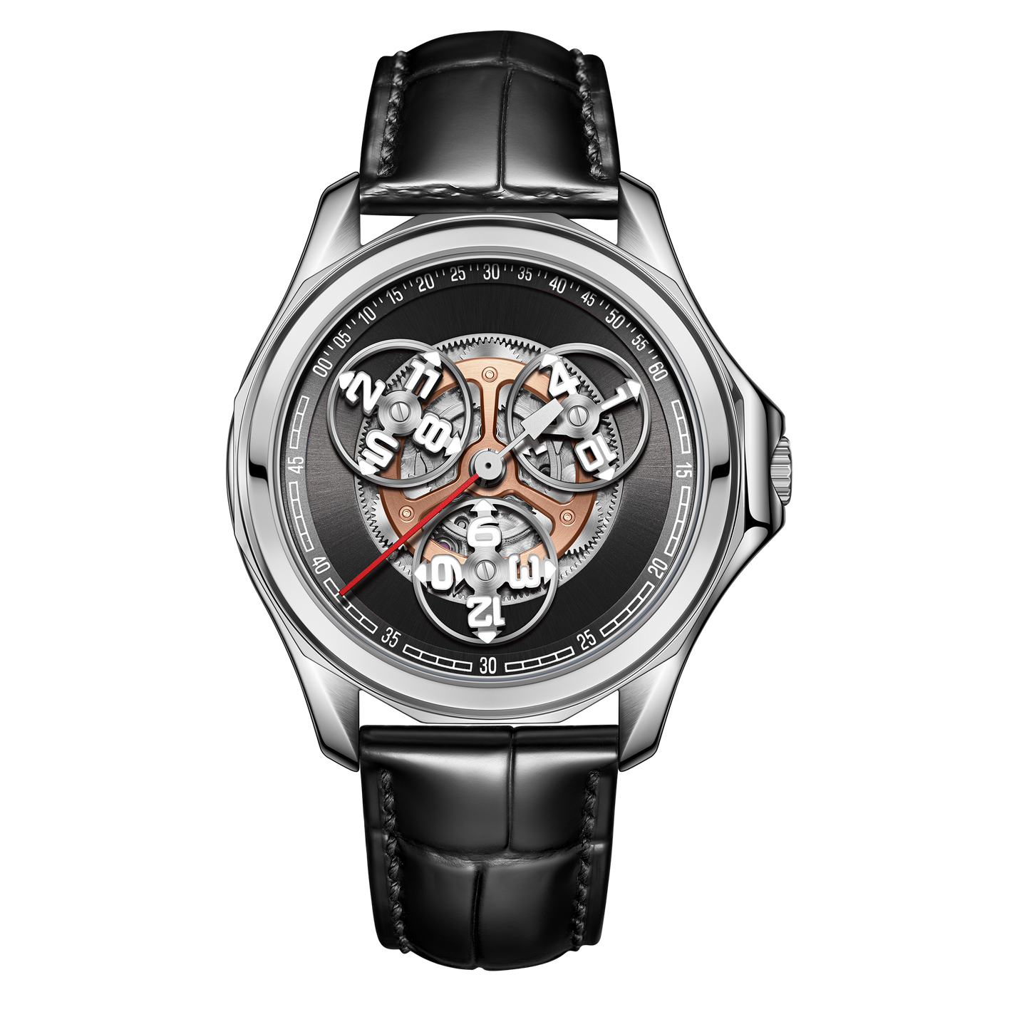 Best Luxury Unique Skeleton Automatic Watches for Men - Oblvlo DK-DL-YBB