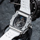 Luxury White Diamond Skeleton Automatic Watches for Men & Women - OBLVLO XM FIG Series