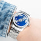 OBLVLO JM-Sailing | Affordable Luxury Blue Cold Enamel Dial & Pacific Ocean Maps Automatic Watches