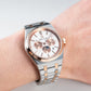 OBLVLO TM-MUT Mens Watch - Rose Gold Seagull Chronograph Automatic Watches for Men