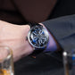 OBLVLO SCM-SK Automatic Skeleton Watches with Supercar Wheels Black Dial Design