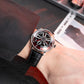 OBLVLO SCM-SK Unique Red Skeleton Supercar Alloy Wheels Dial Automatic Watches