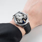 Best Affordable Silver Dragon Starry Sky Dial Moon Phase Style Automatic Watches For Men - OBLVLO SCM-GD