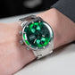 Luxury Vintage Green Dial - Oblvlo Design IM-MU YGB Chronograph Style Pilot Watch For Men