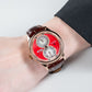 Affordable Rose Gold & Multifunction Two Eyes Mother of Pearl Subdial Automatic Mechanical Watch - OBLVLO AM Dress Watch