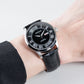 OBLVLO GC-SIM Black Dial 41mm Classic Roman Numerals & Day Date Automatic Watch