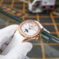 OBLVLO FM-SL-DD-D Rose Gold 39mm Square & White Dial Automatic Moonphase Business Wrist Watches