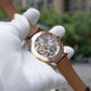 Affordable Luxury Rose Gold & Diamond Skeleton Tourbillon Watches For Men - Oblvlo Design VM-TB DPWW