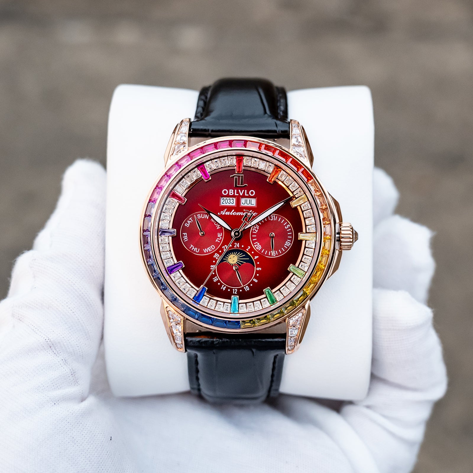 Perpetual Calendar Chronograph Patek Philippe Rot Grand