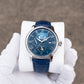OBLVLO AM-FG Men's 41mm Automatic Watch - Luxury Blue Dial Moon Phase/Week/Date Dress Watch