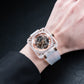 High Quality Full Sapphire Square Case Skeleton Automatic Watch For Men's - OBLVLO BRM Series Rose Gold Dial