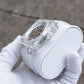 Affordable Luxury OBLVLO BRM Series Silver Dial & New Creative Full Sapphire Square Skeleton Automatic Watches