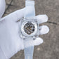 Affordable Luxury OBLVLO BRM Series Silver Dial & New Creative Full Sapphire Square Skeleton Automatic Watches