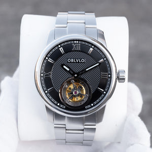 Affordable Mens Luxury Tourbillon Watches For sale - Buy OBLVLO JM-TB Watch Right Now