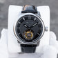 Beste erschwingliche Tourbillon-Automatikuhren mit Automatikaufzug unter 500 $ – OBLVLO JM-Tourbillon-Uhr für Herren