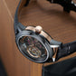 OBLVLO VMQ Series - Affordable Luxury Black & Rose Gold Case Mens Automatic Tourbillon Style Dial Dress Zirconia Watches