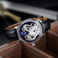 Best Affordable Silver Dragon Starry Sky Dial Moon Phase Style Automatic Watches For Men - OBLVLO SCM-GD