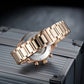 Affordable Luxury Men Pilot Chronograph Style Rose Gold Watches - Oblvlo Design IM-MU PWW
