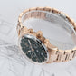 OBLVLO IM MUT-MP Classic Moon phase Style Luxury Rose Gold Mechanical Dress Watch