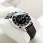 OBLVLO GC-SIM Black Dial 41mm Classic Roman Numerals & Day Date Automatic Watch