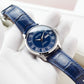 OBLVLO GC-SIM Blue Dial 41mm Roman Numerals Day Date Automatic Dress Watch