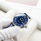 OBLVLO GC-SIM Blue Dial 41mm Roman Numerals Day Date Automatic Dress Watch
