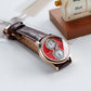 Affordable Rose Gold & Multifunction Two Eyes Mother of Pearl Subdial Automatic Mechanical Watch - OBLVLO AM Dress Watch