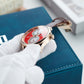 Affordable Rose Gold & Multifunction Two Eyes Mother of Pearl Subdial Automatic Mechanical Watch - OBLVLO AM Dress Watch